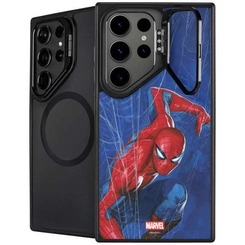 Marvel Spiderman World of Webs Galaxy S25 Ultra Kickstand Case